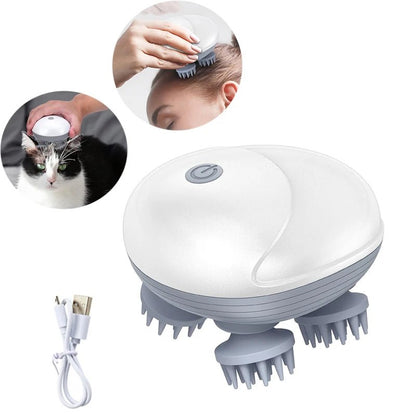 Elektrische Scalp Massager: Diepe Spierontspanning en Stressverlichting - Cosybiz - 