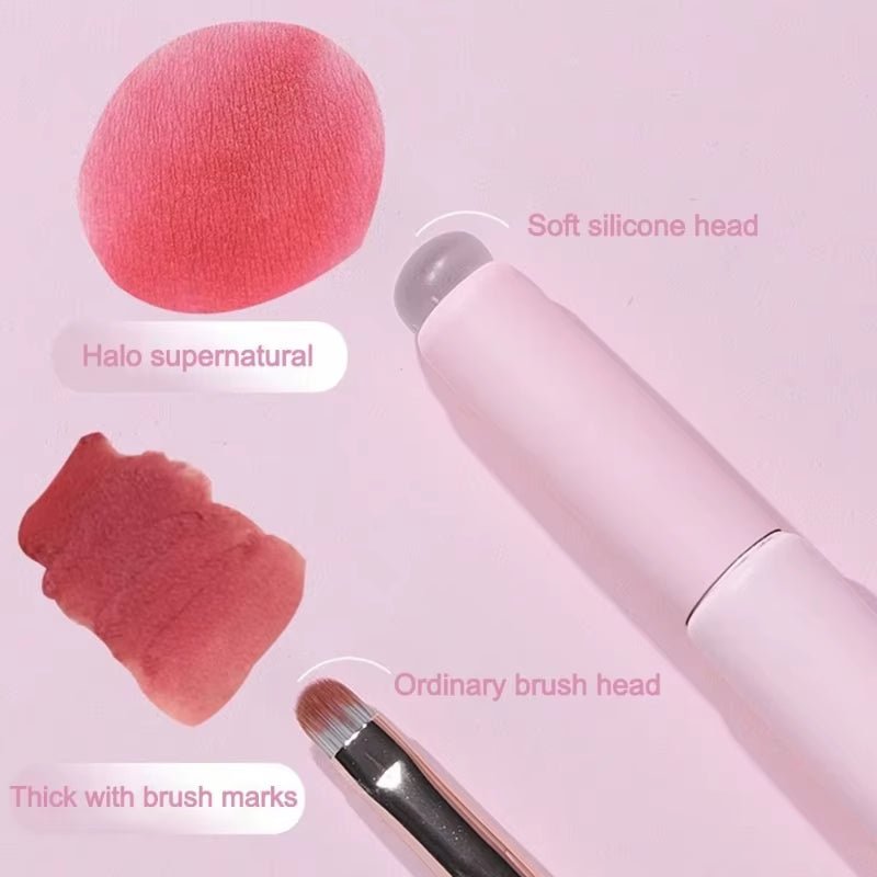 Herbruikbare Siliconen Lip Brush: Multifunctioneel voor Lippenstift en Beauty Brushes - Cosybiz - verzorging