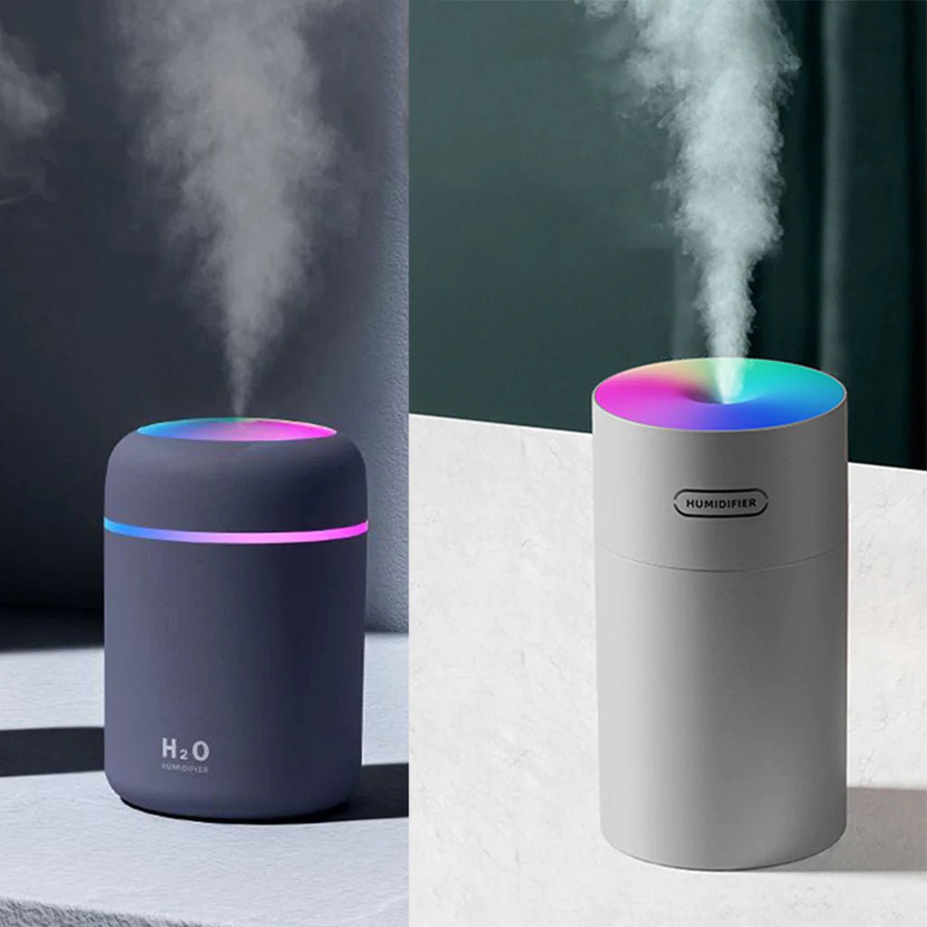 Mini Luchtbevochtiger: Ultrasone Aroma Diffuser met Auto Shut - Off en USB - Cosybiz - 