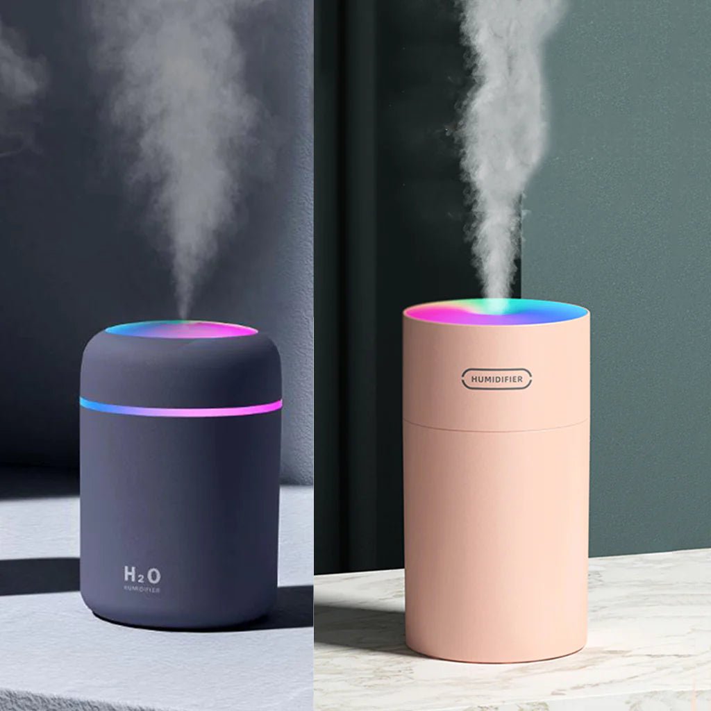 Mini Luchtbevochtiger: Ultrasone Aroma Diffuser met Auto Shut - Off en USB - Cosybiz - 