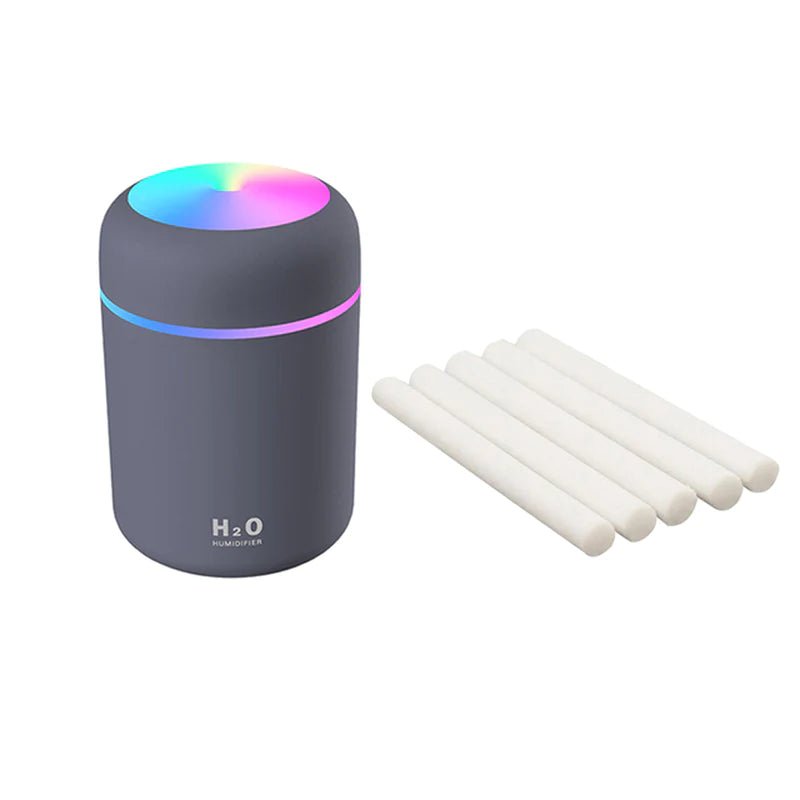 Mini Luchtbevochtiger: Ultrasone Aroma Diffuser met Auto Shut - Off en USB - Cosybiz - 