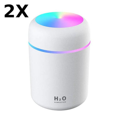 Mini Luchtbevochtiger: Ultrasone Aroma Diffuser met Auto Shut - Off en USB - Cosybiz - 