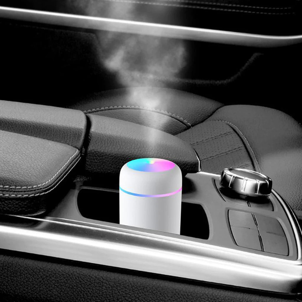 Mini Luchtbevochtiger: Ultrasone Aroma Diffuser met Auto Shut - Off en USB - Cosybiz - 